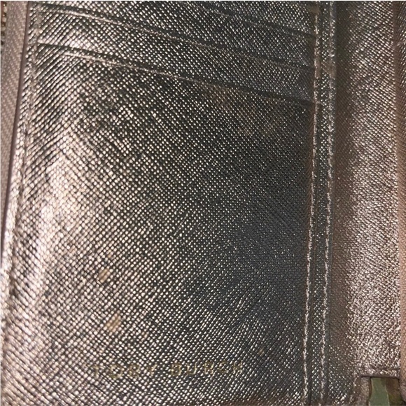 EUC, Tory Burch Gold Color Zipper Wallet - Picture 12 of 13